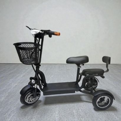 صورة سكوتر أبو سلة 3 كفرات 800 واط – مع مساعدات خلفية وسلة أمامية